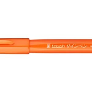 PentelArts Stylo feutre Brush Sign Pen SES 15, orange