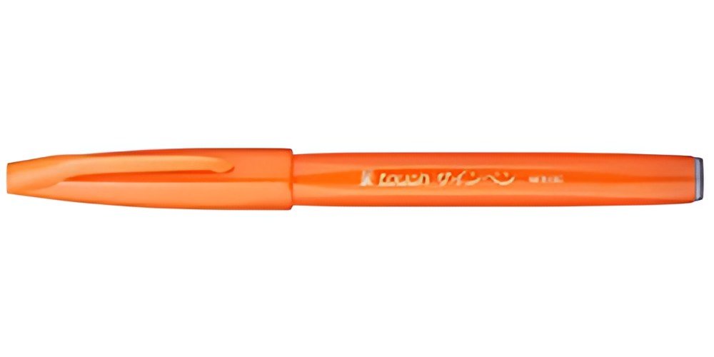 PentelArts Stylo feutre Brush Sign Pen SES 15, orange
