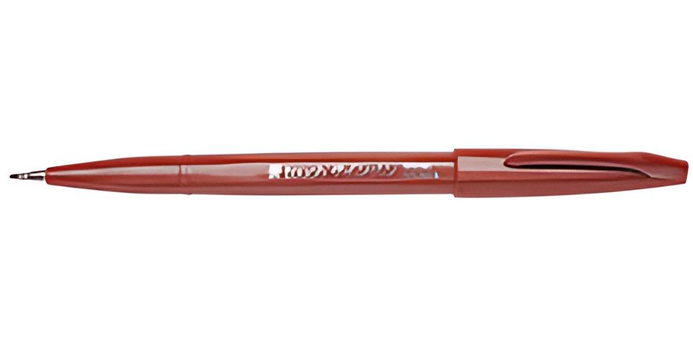 PentelArts Stylo feutre Brush Sign Pen SES 15, marron