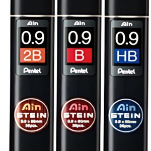Pentel Mines fines pour porte-mines AIN STEIN C279,dureté:HB