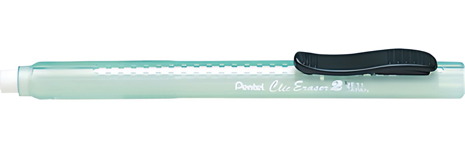 Pentel Stylo-gomme ClicEraser2 ZE11T, vert-transparent