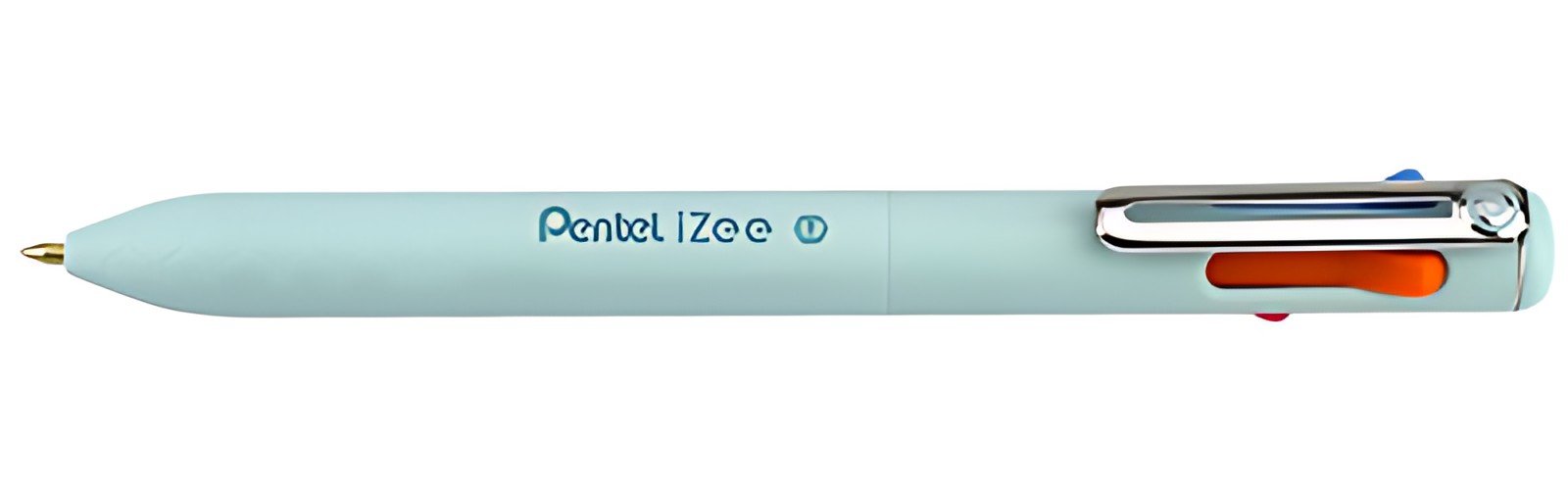 Pentel Stylo à bille rétractable 4 couleurs iZee,vert menthe