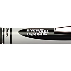 Pentel Stylo roller à encre gel EnerGel BL77 Eco, noir