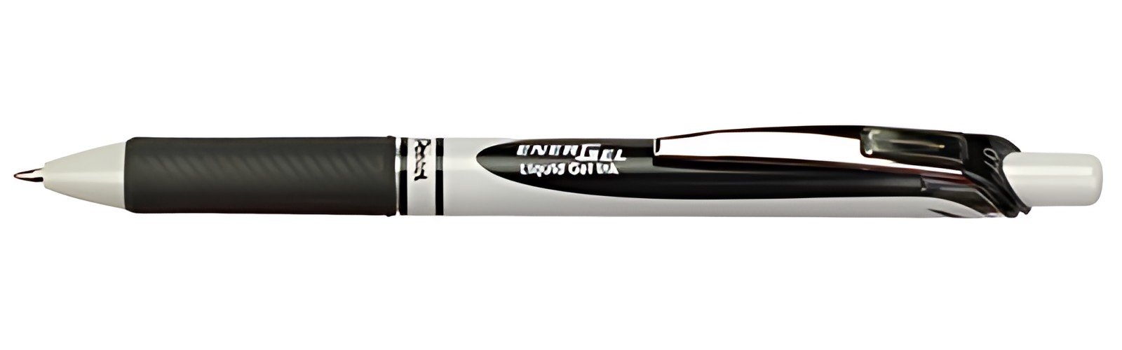 Pentel Stylo roller à encre gel EnerGel BL77 Eco, noir