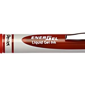 Pentel Stylo roller à encre gel EnerGel BL77 Eco, rouge