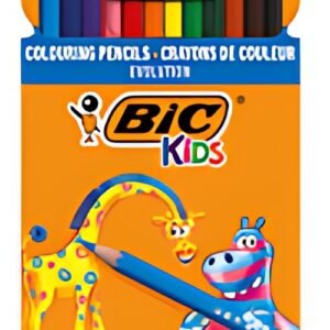 BIC KIDS Crayon de couleur Evolution ecolutions, étui de 12