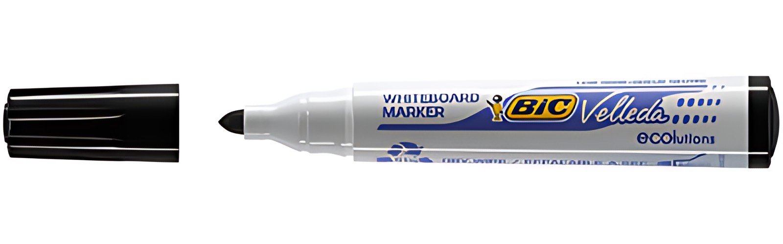 BIC Marqueur tableau blanc Velleda 1701 ECOlutions, noir