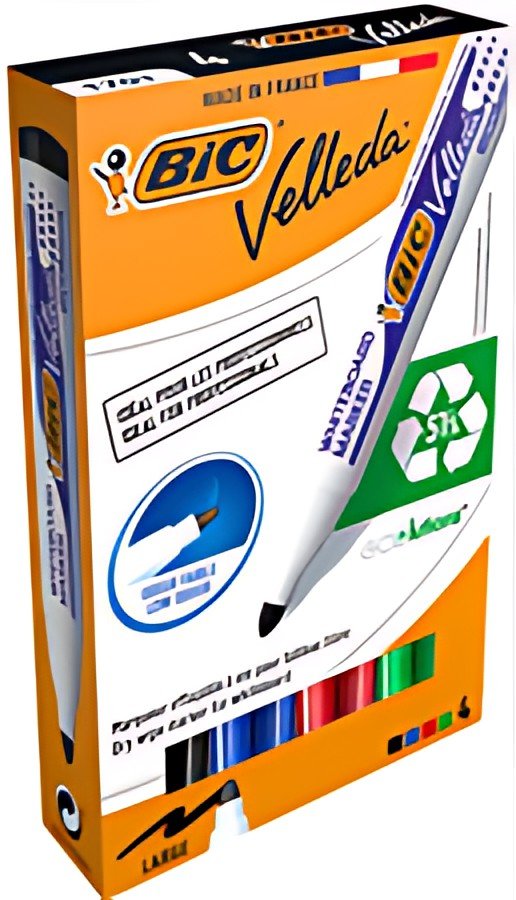 BIC Marqueur pour tableau blanc Velleda 1701 ECOLutions