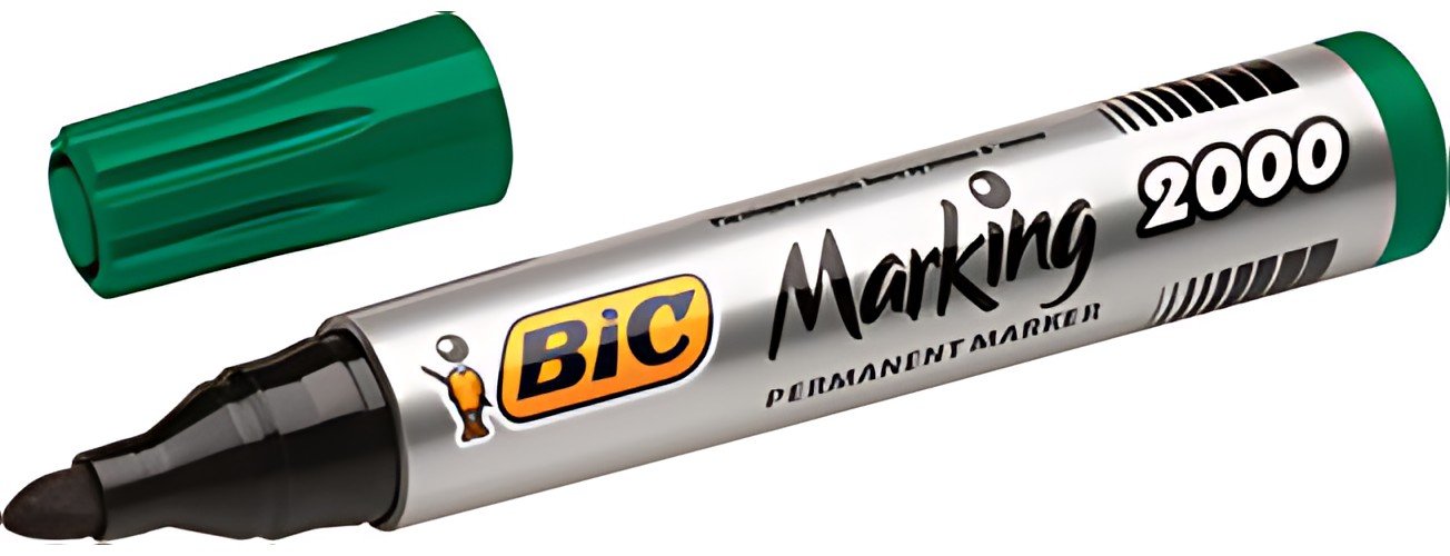 BIC Marqueur permanent Marking 2000 Ecolutions, vert