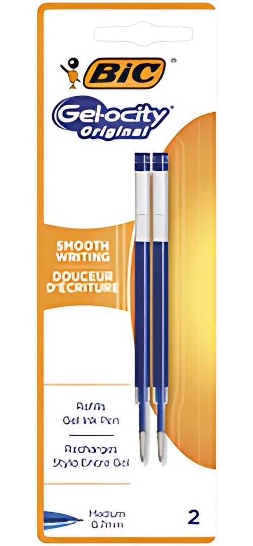 BIC Recharge pour stylo à encre gel, bleu