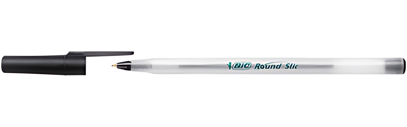 BIC Stylo à bille ECOlutions Round Stic, noir
