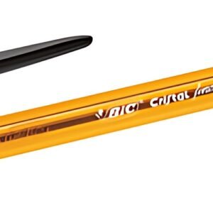 BIC Stylo à bille Cristal Fine, noir