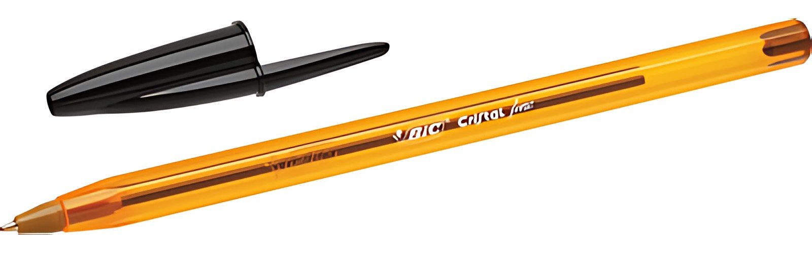 BIC Stylo à bille Cristal Fine, noir