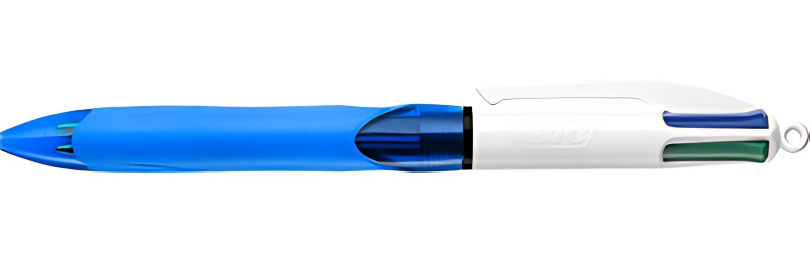 BIC Stylo à bille rétractable 4 Colours Grip, épaisseur du