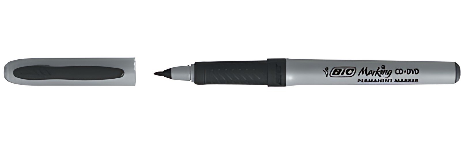 BIC Marqueur pour CD/DVD Marking Ultra Fine, permanent, noir
