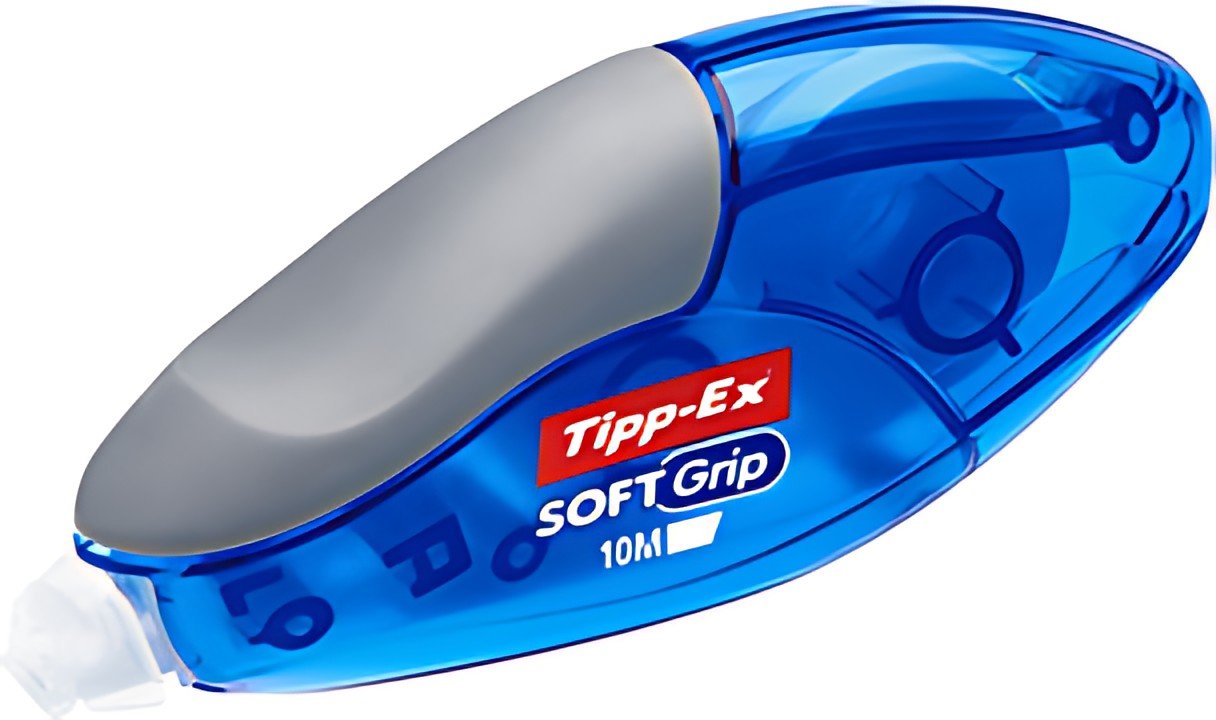 Tipp-Ex Roller correcteur "Soft Grip", 4,2 mm x 10 m, avec
