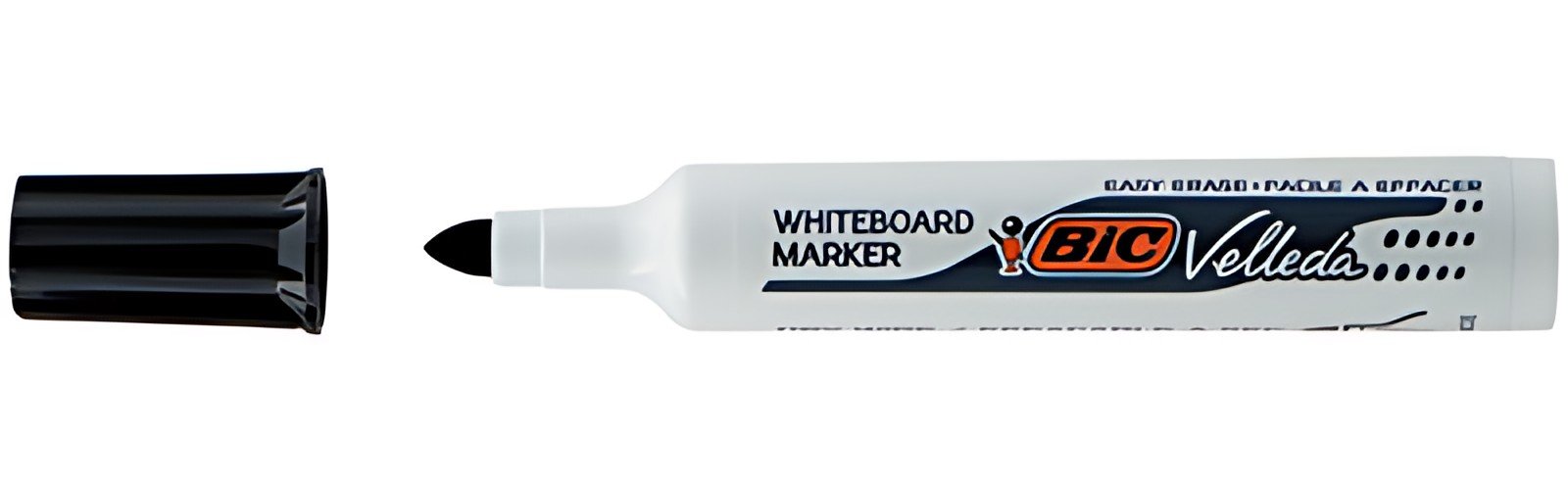 BIC Marqueur pour tableau blanc Velleda 1711, pointe ogive,
