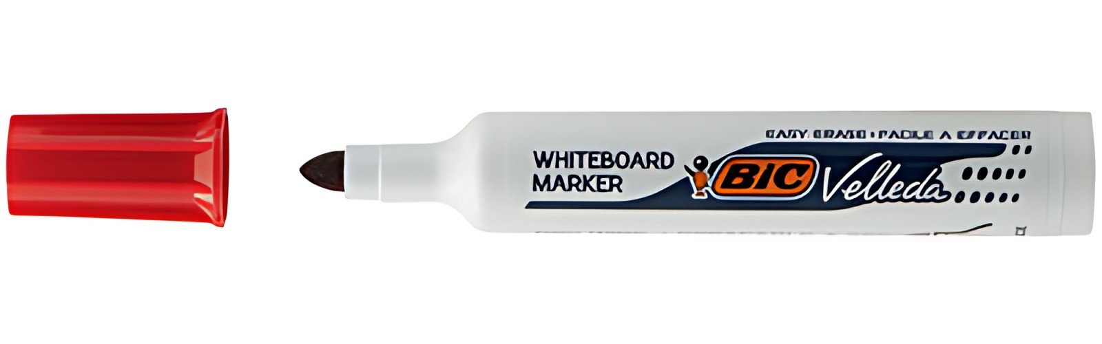 BIC Marqueur pour tableau blanc Velleda 1711, pointe ogive,