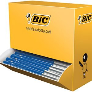 BIC Stylo à bille rétractable M10 clic, VALUE PACK, bleu