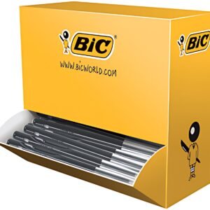 BIC Stylo à bille rétractable M10 clic, VALUE PACK, noir