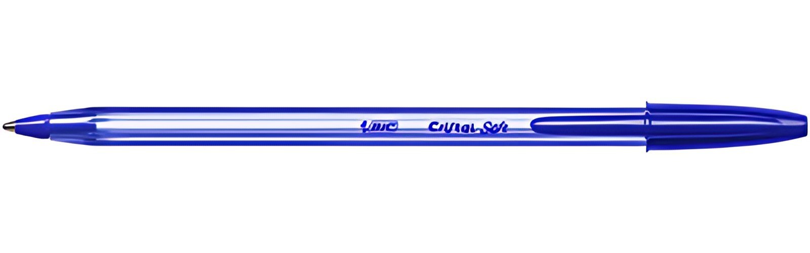 BIC Stylo à bille Cristal Soft, bleu