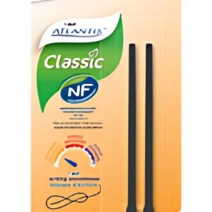 BIC Recharge pour stylo à bille Atlantis Classic, M, noir