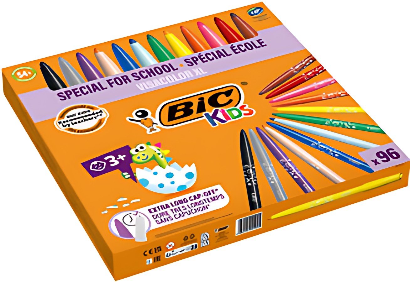 BIC KIDS Feutre Visacolor XL ecolutions, Class Pack