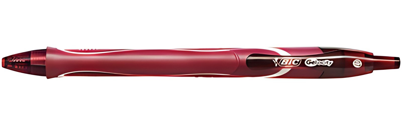 BIC Stylo à encre gel Intensity Quick Dry, rouge