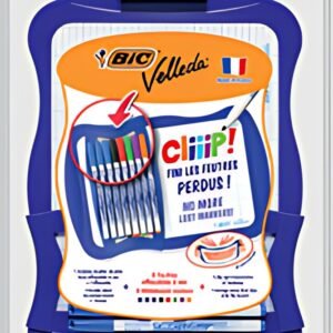 BIC Kit ardoise blanche Velleda, marqueur 1721 & effacette