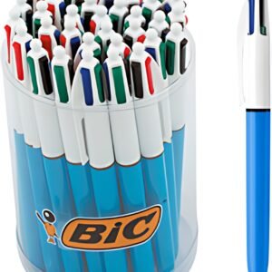 BIC Stylo à bille 4Colours Original, présentoir de comptoir