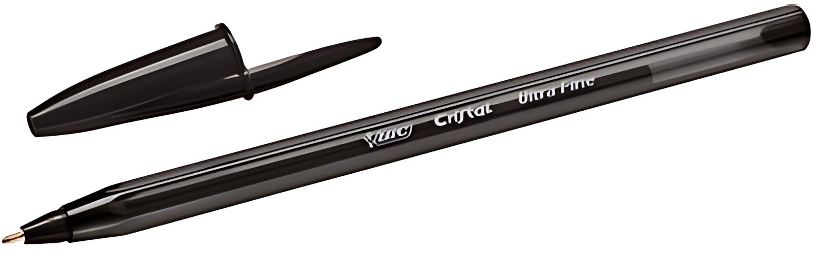 BIC Stylo à bille Cristal Exact, noir