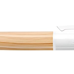 BIC Stylo à bille rétractable 4Colours Wood Style