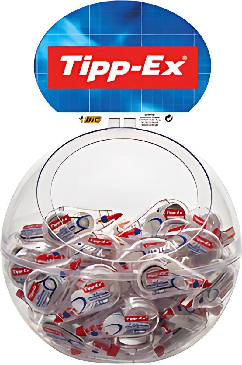 Tipp-Ex Rouleau correcteur mini Pocket Mouse, bonbonne de 60
