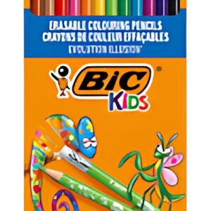 BIC KIDS Crayon de couleur EVOLUTION ILLUSION, gommable