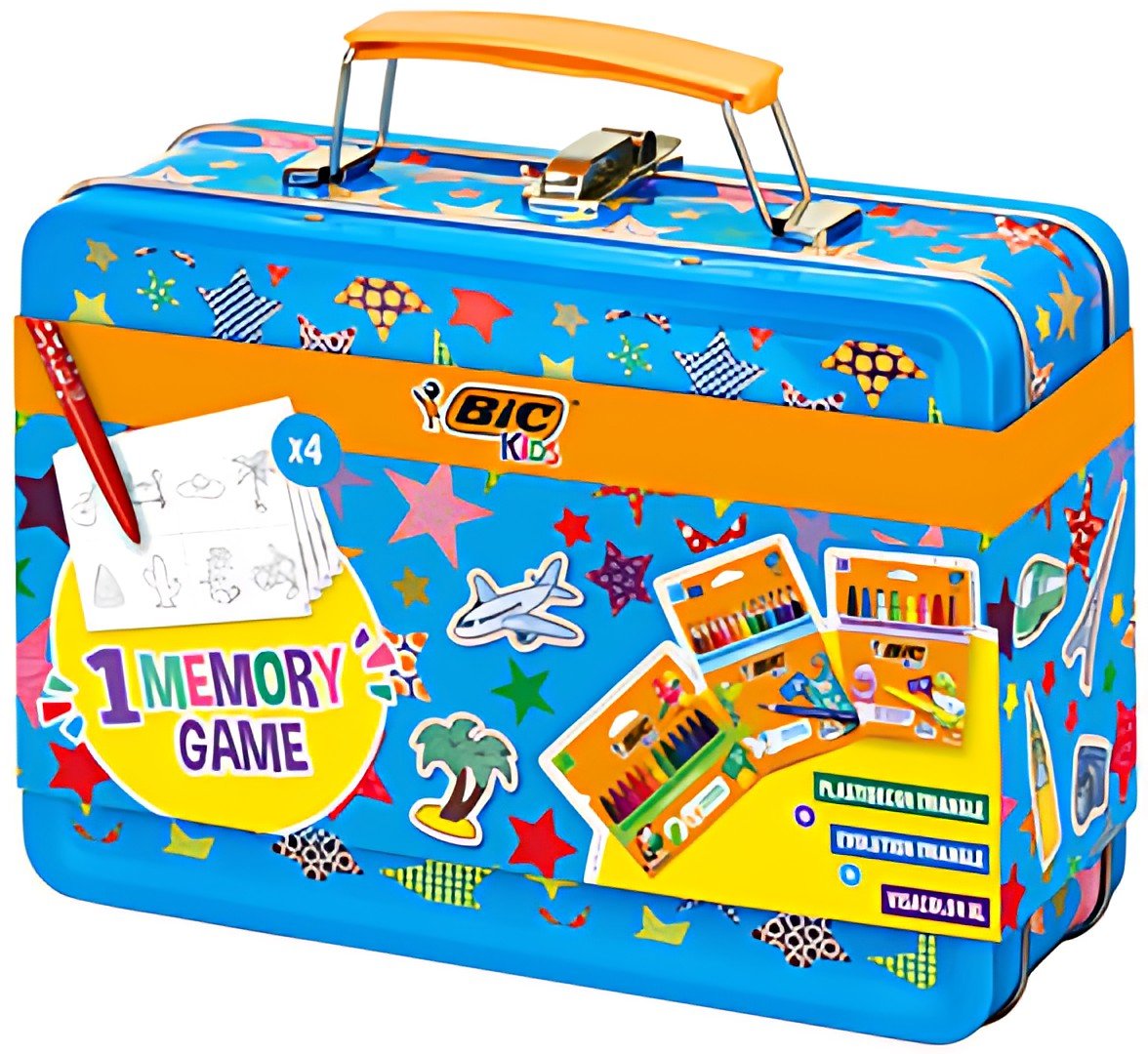 BIC KIDS Kit de coloriage pour le voyage  "MEMORY GAME"