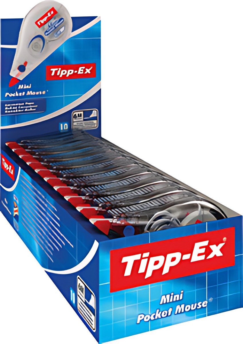 Tipp-Ex Roller correcteur Mini Pocket Mouse, 5 mm x 6 m