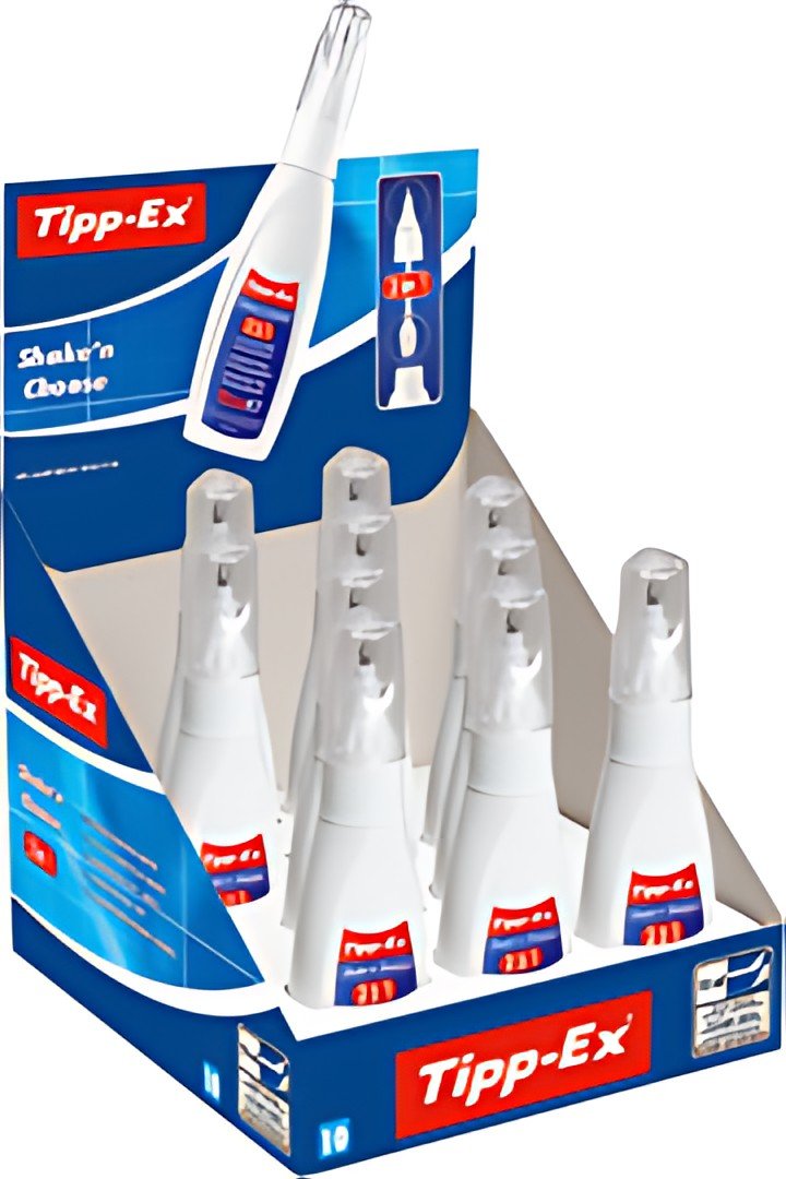 Tipp-Ex Correcteur liquide "Shake'n Choose", présentoir