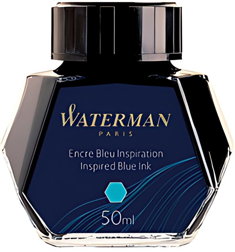 WATERMAN Flacon d'encre, contenu: 50 ml, bleu inspiration