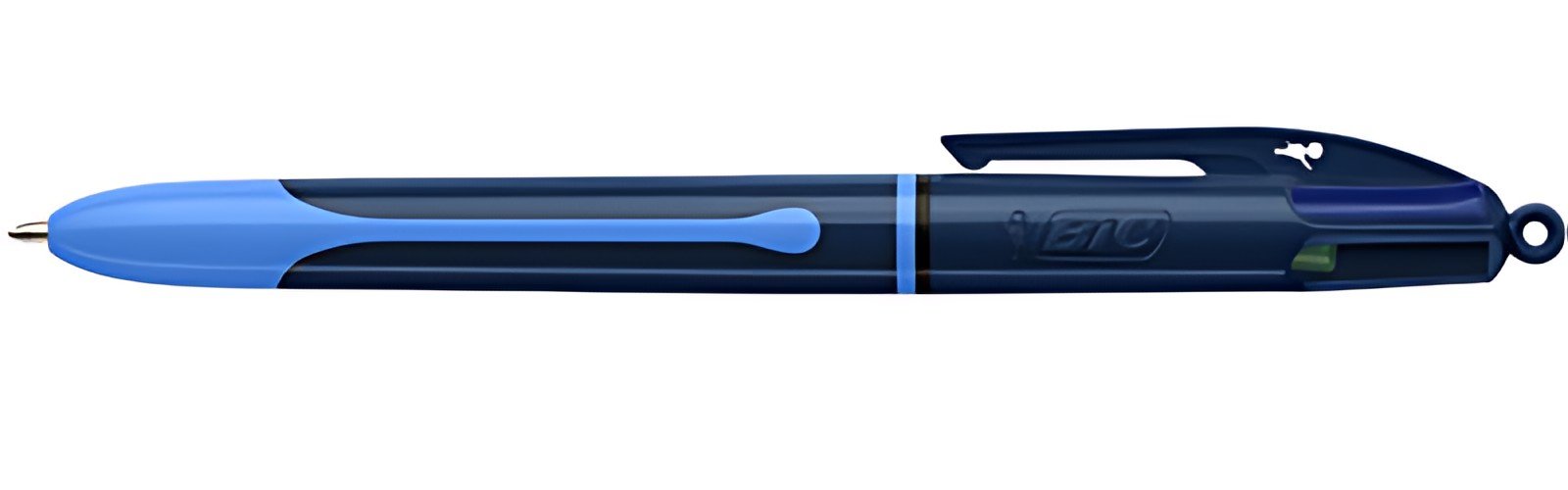BIC Stylo à bille rétractable 4 Colours Smooth Drop, S
