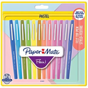 Paper:Mate Stylo feutre Flair PASTELL, blister de 12