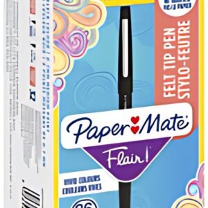 Paper:Mate Stylo feutre Flair Original, Value Pack, noir