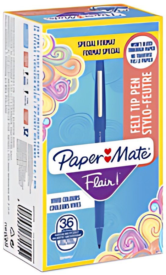 Paper:Mate Stylo feutre Flair Original, Value Pack, bleu