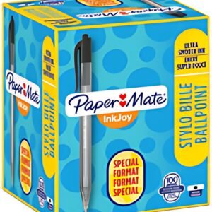 Paper:Mate Stylo à bille InkJoy 100 RT, Value pack, noir