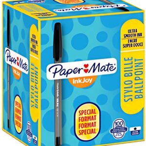 Paper:Mate Stylo à bille InkJoy 100, Value pack, noir