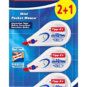 Tipp-Ex Roller correcteur Mini Pocket Mouse, 5 mm x 6 m, 2+1