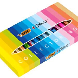 BIC Stylo à bille 4 Colours, Collector Box, set de 15