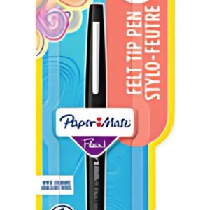 Paper:Mate Stylo feutre Flair, blister de 1, noir