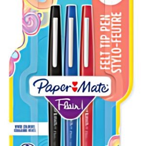 Paper:Mate Stylo feutre Flair, blister de 3, assorti
