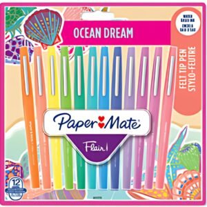 Paper:Mate Feutre Flair "Océan Dream", étui de 12