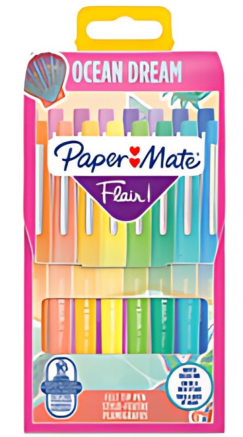 Paper:Mate Feutre Flair "Océan Dream", étui de 16